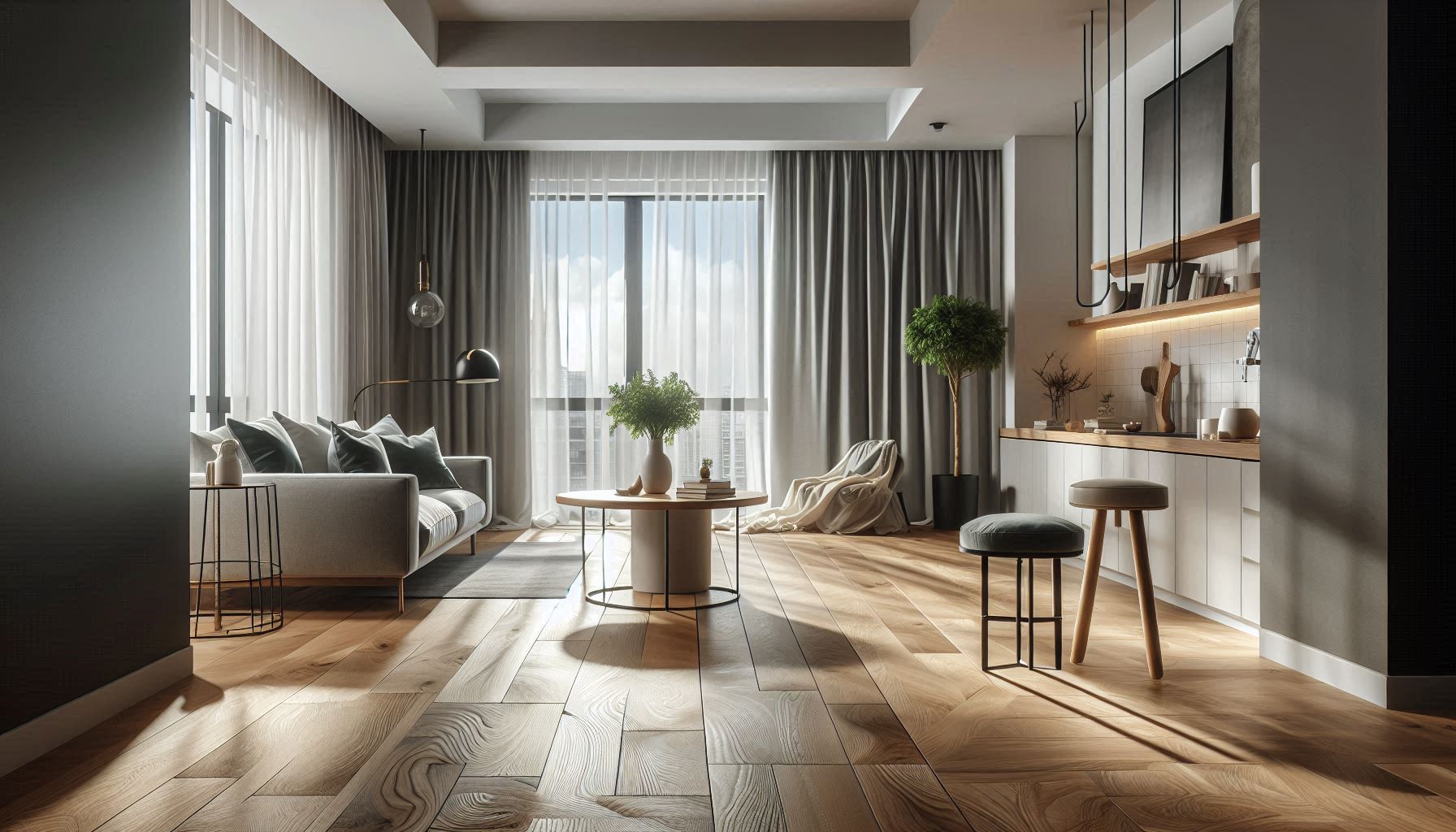 A-beautifully-clean-engineered-floor-in-a-modern-living-room-with-natural-light-highlighting-the-wood-grain