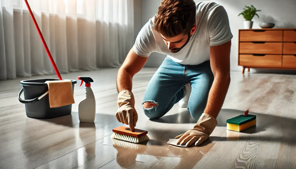 How to Get Stains Out of Vinyl Flooring